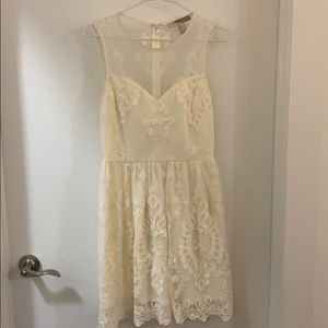 Off white lace dress